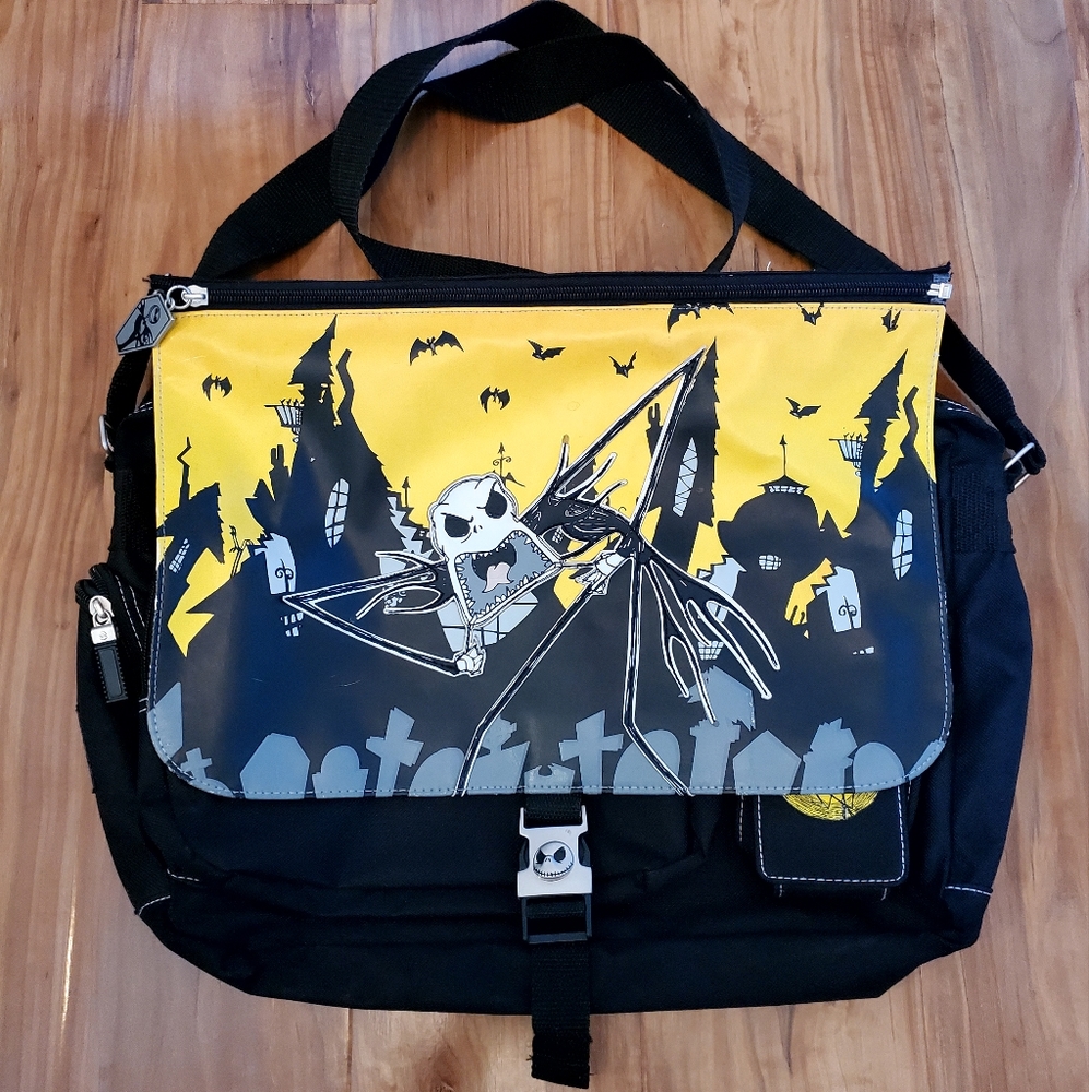 Vintage T.N.B.C. interchangeable messenger bag